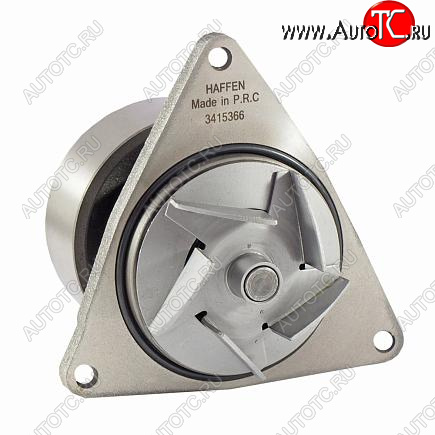 4 299 р. Насос водяной (Помпа) 6CT, ISLe (97 мм) 3415366 CUMMINS 0256  с доставкой в г. Майкоп