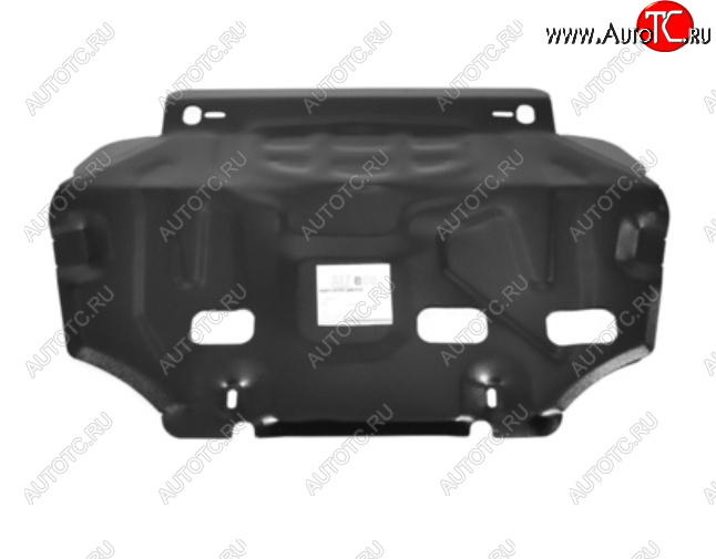 3 299 р. Защита картера двигателя и КПП (V-1,8) ALFECO Geely Atlas NL3 (2016-2022) (Сталь 2 мм)  с доставкой в г. Майкоп