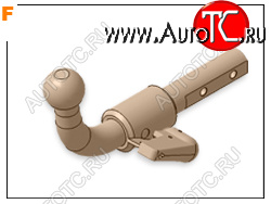 31 299 р. ТСУ для DACIA Duster I Phase 1 2010-2013, DACIA Duster I Phase 2 2013-2017, DACIA Duster II 2018-, Тип шара: Горизонтальный, легкосъемный (S)  Дача Д Aragon e1303as  с доставкой в г. Майкоп