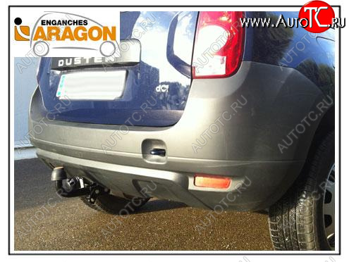 19 799 р. ТСУ для DACIA Duster I Phase 1 2010-2013, DACIA Duster I Phase 2 2013-2017, DACIA Duster II 2018-, Тип шара: Горизонтальный, условно-съемный (лебедина Aragon e1303aa  с доставкой в г. Майкоп