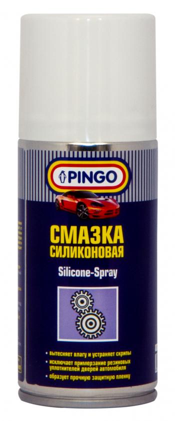 299 р. Силиконовая смазка  аэрозоль 150 мл Pingo 85060-0  с доставкой в г. Майкоп. Увеличить фотографию 1