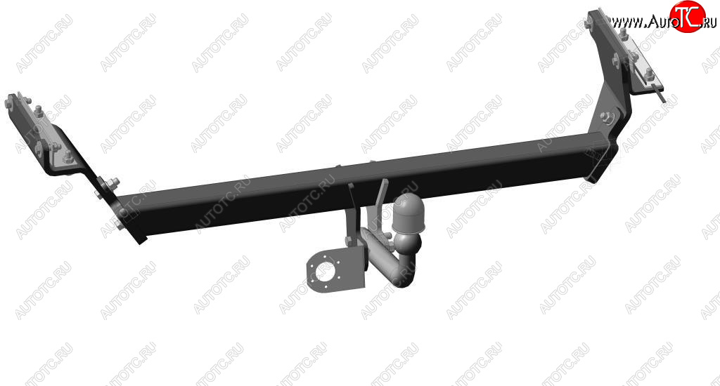 9 249 р. Фаркоп Bosal-Oris Nissan Qashqai 2 J11 дорестайлинг (2013-2019) (стальной, шар A (F20))  с доставкой в г. Майкоп