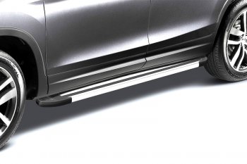 18 999 р. Комплект алюминиевых порогов Arbori Luxe Silver длина 1600мм без крепежа Arbori allsdl1600  с доставкой в г. Майкоп. Увеличить фотографию 1