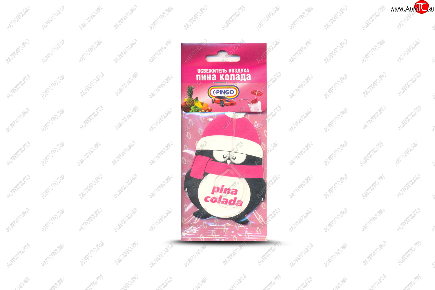 349 р. Ароматизатор воздуха PINGO (пина колада) Pingo 85032-4  с доставкой в г. Майкоп