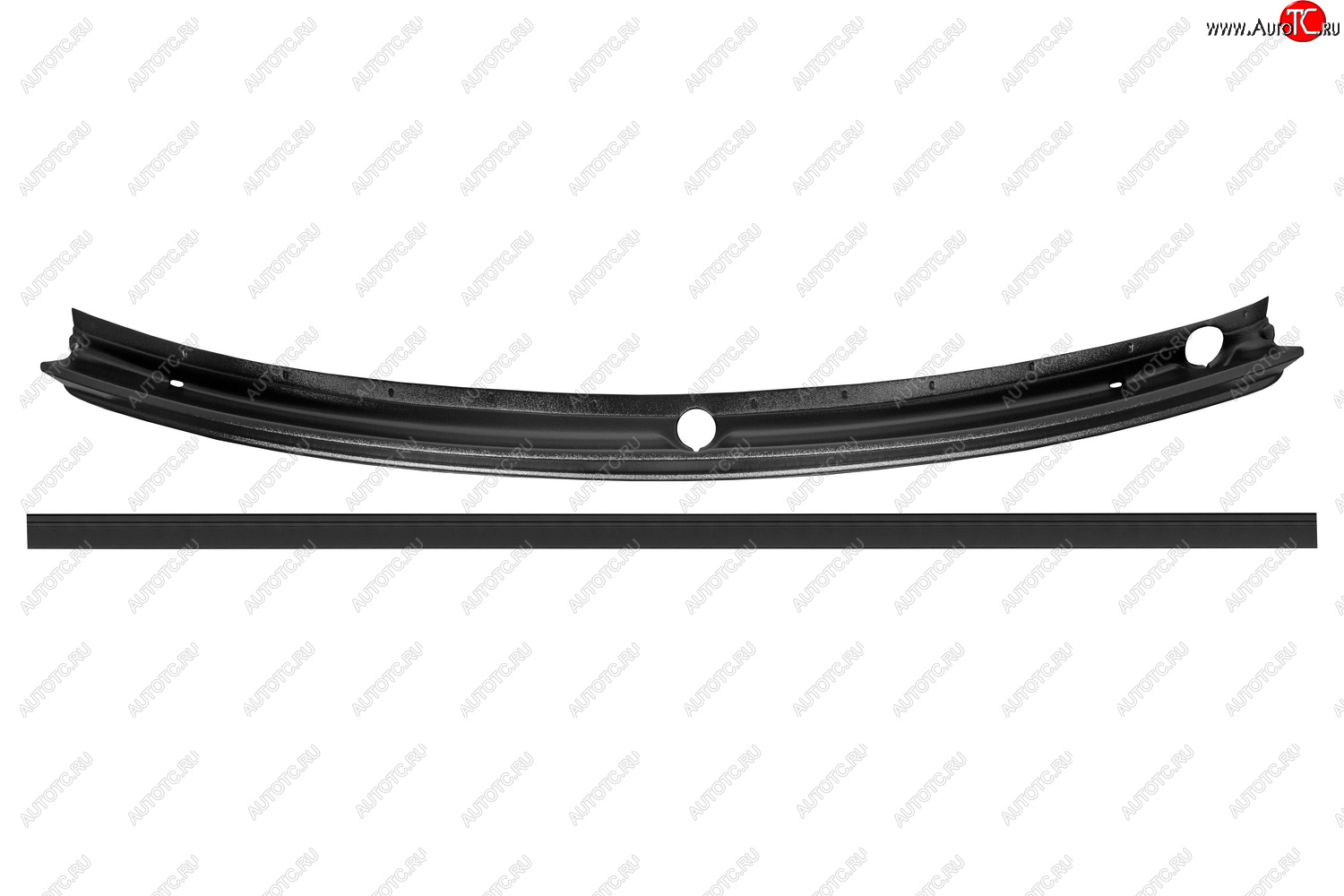 4 599 р. Жабо цельное без скотча для Nissan Terrano 2014-2015, 2016-˃, Renault Duster (I рест.) 2015-˃, шагрень  Ниссан Террано Русская Артель nr-159412  с доставкой в г. Майкоп