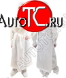 829 р. Халат одноразовый, спанбонд, белый Autofamily afsz03.038  с доставкой в г. Майкоп