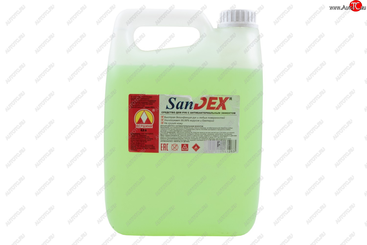 3 499 р. Средство для рук SanDex 4,0л (пндт) Autofamily afsz01.047  с доставкой в г. Майкоп