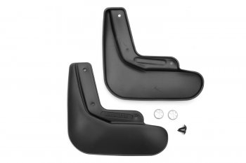 2 379 р. Брызговики задние подходят для KIA Rio X 2020 -, хб., 2 шт.(optimum) в пакете  Киа Рио FROSCH nlf.a0n046.e11  с доставкой в г. Майкоп. Увеличить фотографию 1