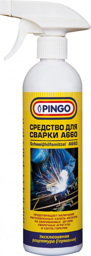 699 р. Средство для сварки А 660, спрей 500 мл. Pingo 95050-0  с доставкой в г. Майкоп. Увеличить фотографию 1