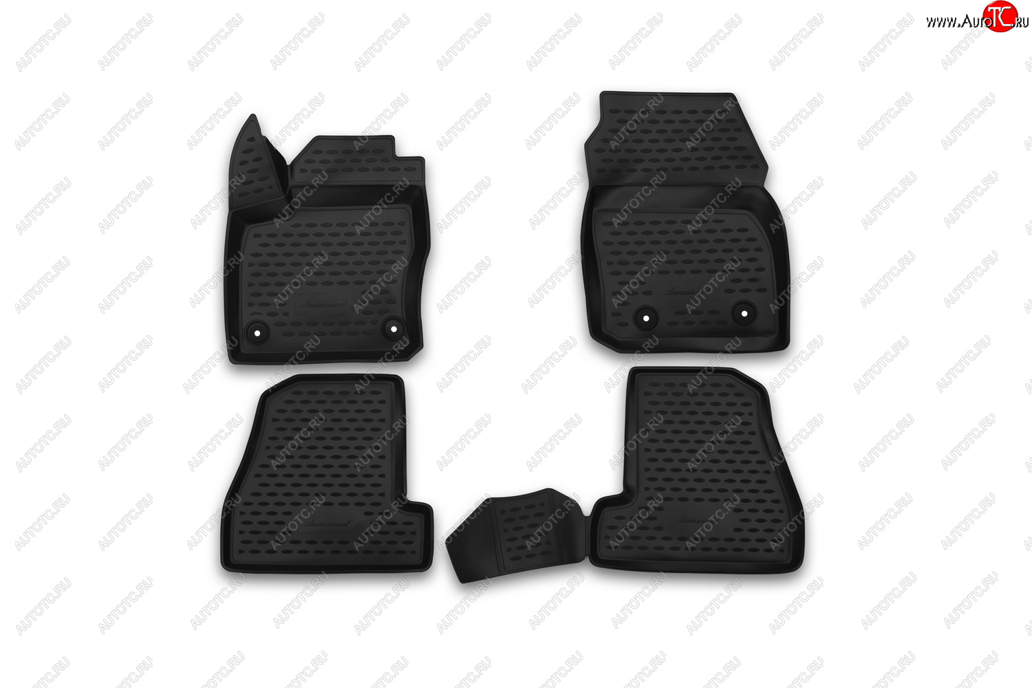 339 р. Коврики в салон FORD Focus 3, 042011-2015, 2015- 4 шт. (полиуретан)  Форд Фокус FORD 1751152  с доставкой в г. Майкоп