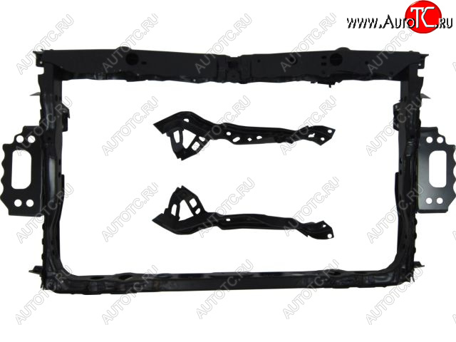 5 649 р. Рамка радиатора (телевизор) BODYPARTS  Toyota Prius  XW30 (2009-2011) дорестайлинг  с доставкой в г. Майкоп