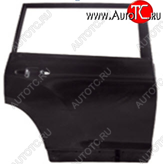 18 599 р. Правая дверь задняя BodyParts Toyota Highlander XU40 рестайлинг (2010-2013) (Неокрашенная)  с доставкой в г. Майкоп