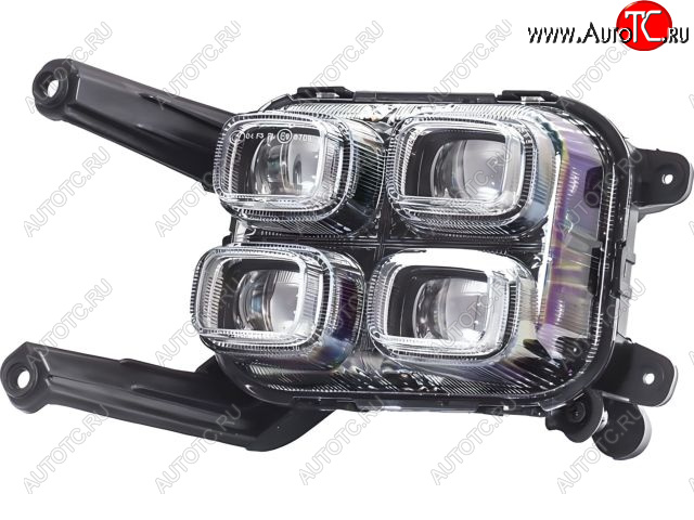 6 449 р. Левая противотуманная фара (диодня) BODYPARTS  KIA Sportage  4 QL (2016-2018) дорестайлинг  с доставкой в г. Майкоп