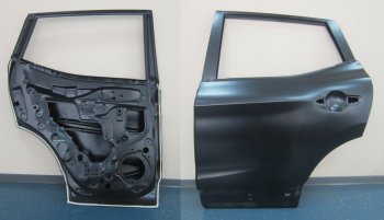 18 299 р. QASHQAI 14- ДВЕРЬ ЗАДН ЛЕВ (Китай) BODYPARTS nnqas14-520-l  с доставкой в г. Майкоп. Увеличить фотографию 1