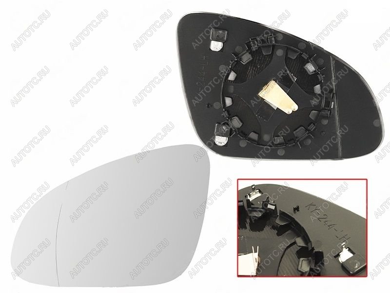 849 р. ASTRA 09- СТЕКЛО ЗЕРКАЛА ЛЕВ С ПОДОГРЕВ (Китай) BodyParts opast09-461-l  с доставкой в г. Майкоп