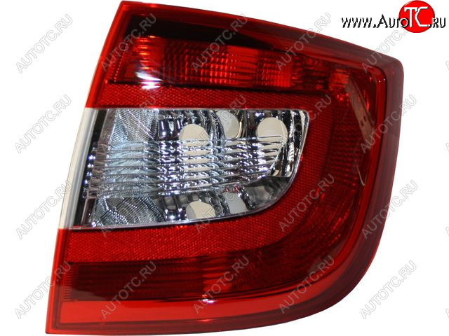 2 199 р. Правый фонарь BODYPARTS Skoda Rapid NH3 дорестайлинг лифтбэк (2012-2017)  с доставкой в г. Майкоп