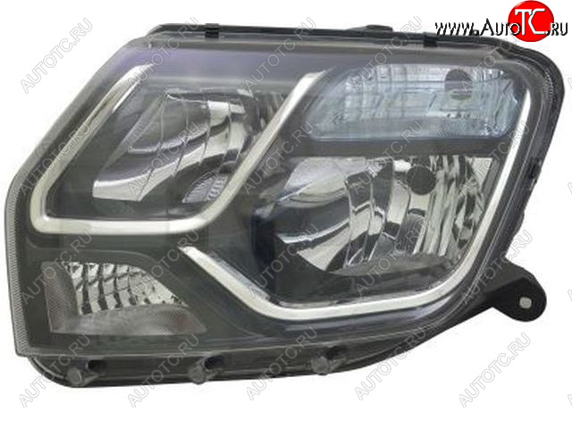 5 599 р. Левая фара передняя BodyParts Renault Duster HS рестайлинг (2015-2021)  с доставкой в г. Майкоп