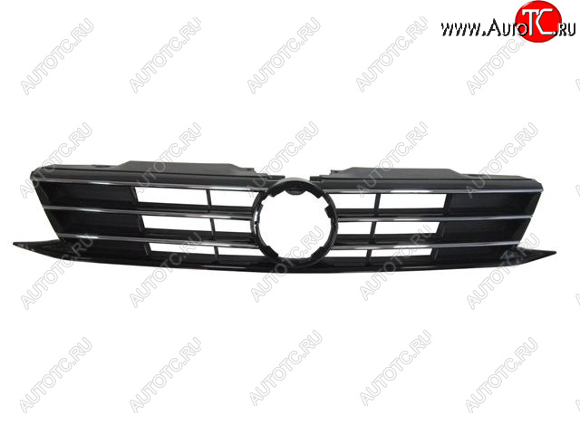 2 999 р. Решётка радиатора BodyParts Volkswagen Jetta A6 седан рестайлинг (2015-2018) (Неокрашенная)  с доставкой в г. Майкоп
