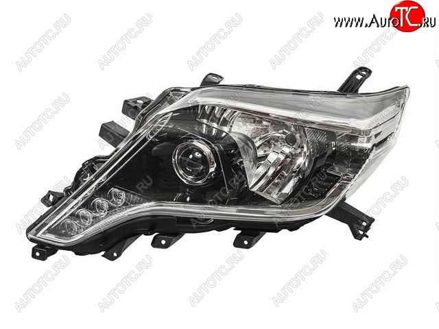 17 499 р. Левая фара (под корректор, диодная) BODYPARTS Toyota Land Cruiser Prado J150 1-ый рестайлинг (2013-2017)  с доставкой в г. Майкоп
