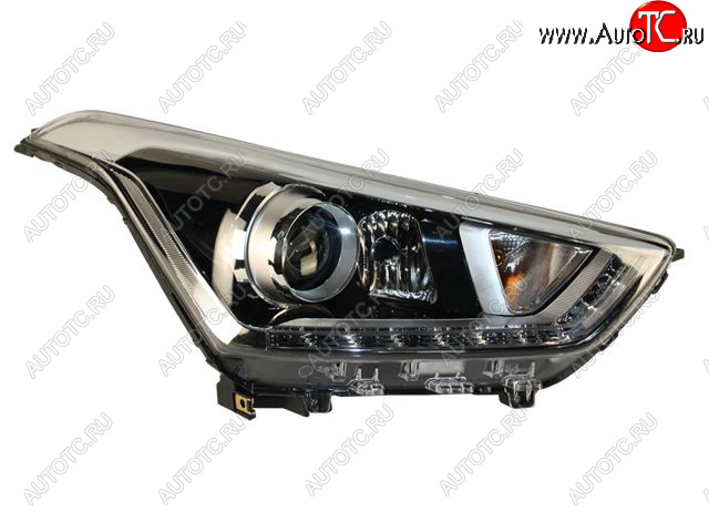 14 249 р. Правая фара (диодная) BODYPARTS Hyundai Creta GS дорестайлинг (2015-2019)  с доставкой в г. Майкоп