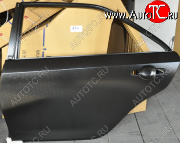 10 999 р. Левая дверь задняя BodyParts Toyota Camry XV50 дорестайлинг (2011-2014) (Неокрашенная)  с доставкой в г. Майкоп