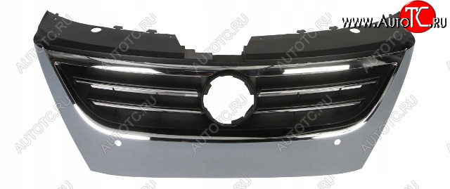 10 449 р. PASSAT CC 09- РЕШЕТКА РАДИАТОРА С ОТВ ПДАТЧ , С ХРОМ МОЛДИНГ (Китай) BODYPARTS vwpcc09-101  с доставкой в г. Майкоп