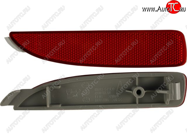 259 р. 3 (MAZDA 6 13-) ФОНАРЬ-КАТАФОТ ПРАВ В ЗАДН БАМПЕР (СЕДАН) (Китай) BODYPARTS mzx0313-050-r  с доставкой в г. Майкоп
