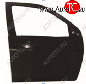 16 999 р. Правая дверь передняя BodyParts Toyota Hilux AN120 дорестайлинг (2016-2020) (Неокрашенная)  с доставкой в г. Майкоп