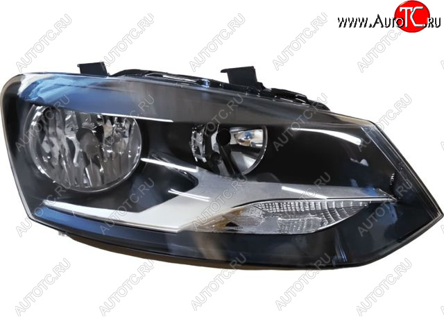 5 449 р. Правая фара (c электрокорректором) BODYPARTS  Volkswagen Polo  5 (2009-2015) седан дорестайлинг  с доставкой в г. Майкоп