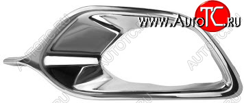 599 р. LOGAN МОЛДИНГ РЕШЕТКИ БАМПЕРА ЛЕВ ХРОМ (Китай) BODYPARTS rnlog14-1d1-l  с доставкой в г. Майкоп