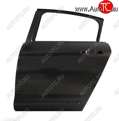 8 749 р. Левая дверь задняя BodyParts CITROEN C5 RD дорестайлинг, седан (2008-2017) (Неокрашенная)  с доставкой в г. Майкоп