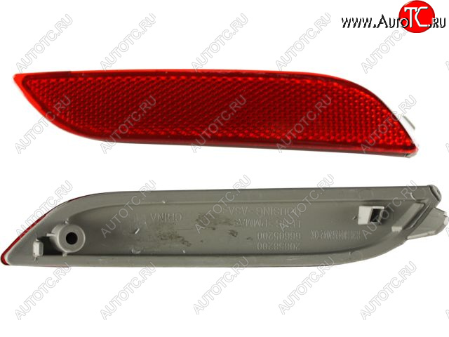 269 р. Правый катафот заднего бампера (пр-во Китай) BODYPARTS Toyota Camry XV70 дорестайлинг (2017-2021)  с доставкой в г. Майкоп