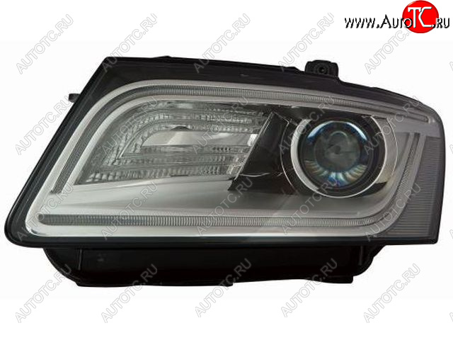 28 449 р. Левая фара (с электрокорректором, ксенон) DEPO Audi Q5 8R рестайлинг (2012-2017)  с доставкой в г. Майкоп