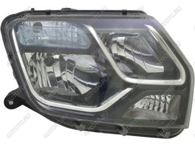 5 999 р. Правая фара (корректор) BODYPARTS  Renault Duster  HS (2010-2015) дорестайлинг  с доставкой в г. Майкоп