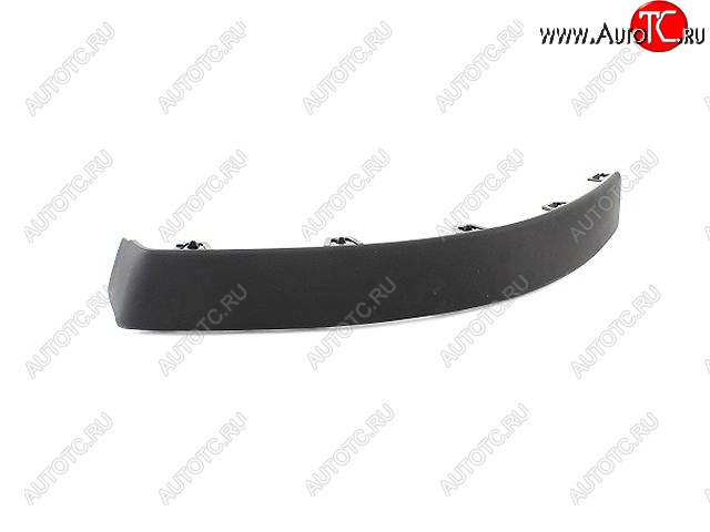349 р. Левый молдинг переднего бампера BODYPARTS  CITROEN C4 (2004-2008)  дорестайлинг, хэтчбэк 3 дв.,  дорестайлинг, хэтчбэк 5 дв. (Черный)  с доставкой в г. Майкоп