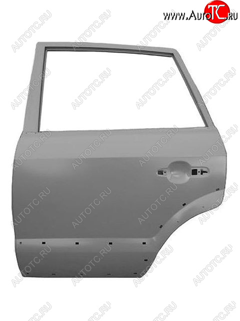 13 549 р. TUCSON 04- ДВЕРЬ ЗАДН ЛЕВ С ОТВ П МОЛДИНГ (Китай) BODYPARTS hntun04-520-l  с доставкой в г. Майкоп