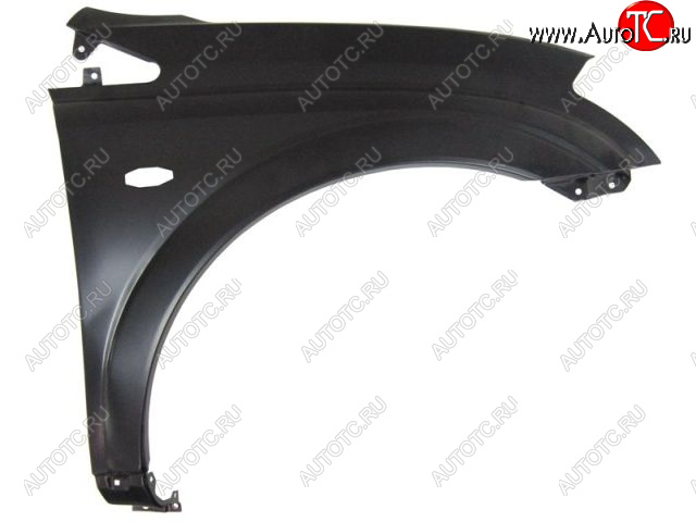 7 449 р. Правое крыло (с отверстием под повторитель поворота) BodyParts  SSANGYONG Kyron (2005-2016) дорестайлинг, рестайлинг (Неокрашенное)  с доставкой в г. Майкоп