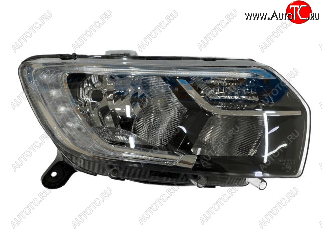 5 249 р. Правая фара (под корректор) BODYPARTS  Renault Logan  2 (2018-2025) рестайлинг  с доставкой в г. Майкоп
