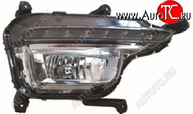 2 799 р. Противотуманная фара левая BODYPARTS  KIA Rio  3 QB (2015-2017) рестайлинг седан (ДХО)  с доставкой в г. Майкоп
