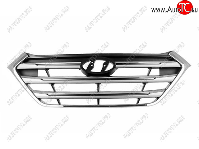 3 369 р. TUCSON РЕШЕТКА РАДИАТОРА ХРОМ (Китай) BODYPARTS hntun15-101  с доставкой в г. Майкоп