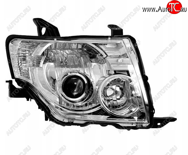 8 799 р. Правая фара (ксенон) BODYPARTS Mitsubishi Pajero 4 V80 дорестайлинг (2006-2011)  с доставкой в г. Майкоп