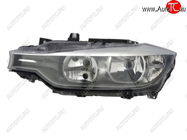 8 799 р. Левая фара (c электрокорректором) DEPO  BMW 3 серия  F30 (2012-2015) седан дорестайлинг  с доставкой в г. Майкоп