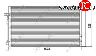 5 199 р. X5 КОНДЕНСАТОР КОНДИЦ (см.каталог) BODYPARTS bm0x507-931  с доставкой в г. Майкоп