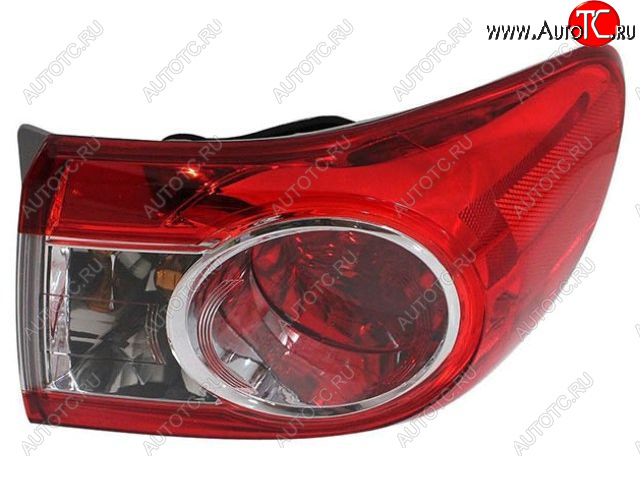 1 599 р. Правый фонарь (внешний) BodyParts  Toyota Corolla ( E140,  E150) (2009-2013) седан рестайлинг  с доставкой в г. Майкоп
