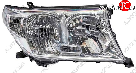 13 599 р. Правая фара (под корректор) DEPO Toyota Land Cruiser 200 дорестайлинг (2007-2012)  с доставкой в г. Майкоп