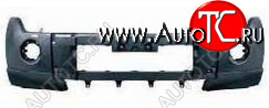 8 949 р. Передний бампер BODYPARTS Mitsubishi Pajero 4 V80 дорестайлинг (2006-2011) (неокрашенный)  с доставкой в г. Майкоп