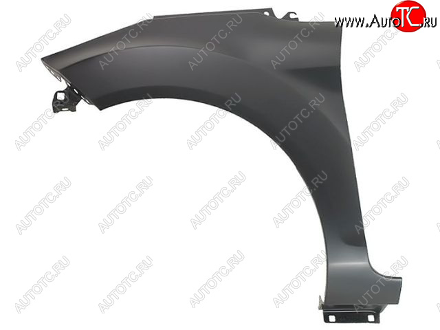3 879 р. Левое крыло переднее (Тайвань) BodyParts Ford Fiesta 6 хэтчбэк 5 дв. дорестайлинг (2008-2012) (Неокрашенное)  с доставкой в г. Майкоп