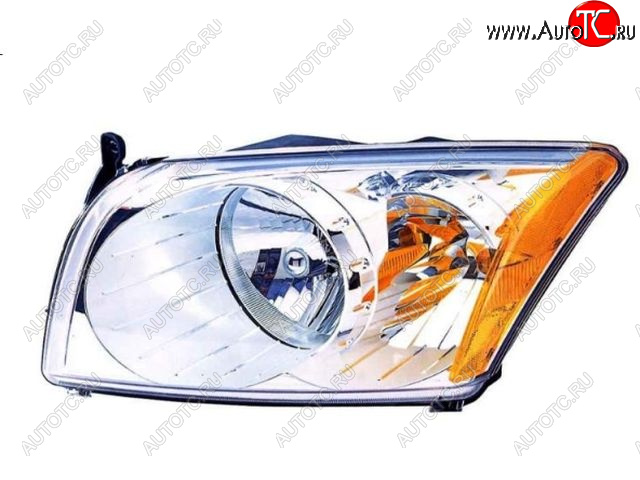 8 599 р. Правая фара DEPO Dodge Caliber (2006-2012)  с доставкой в г. Майкоп