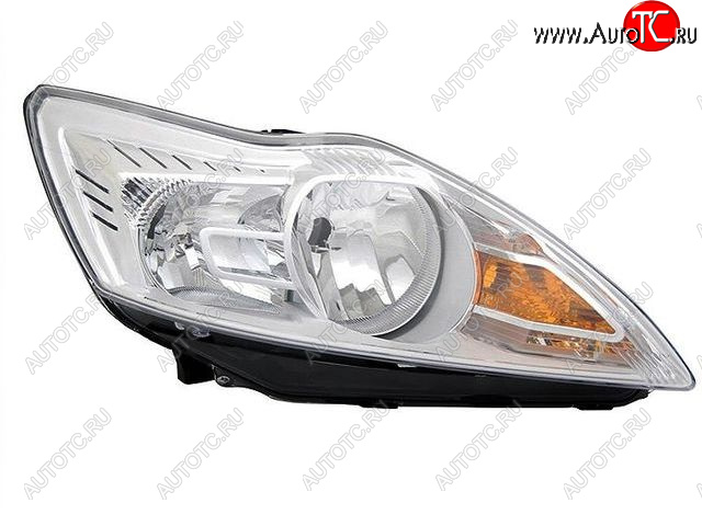 6 249 р. Правая фара BODYPARTS  Ford Focus  2 (2007-2011) седан рестайлинг  с доставкой в г. Майкоп