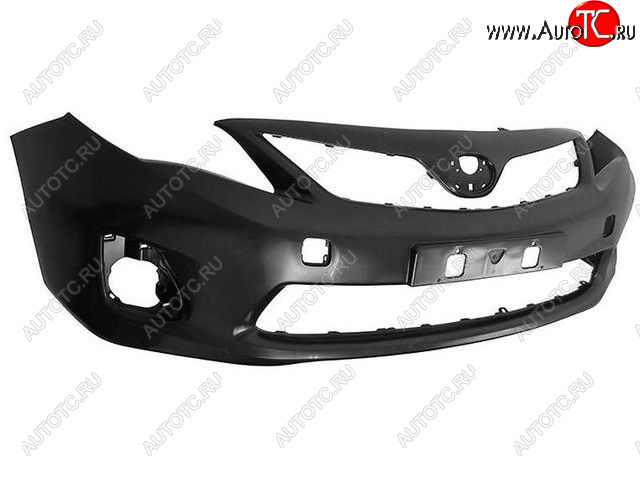 3 999 р. Бампер передний BodyParts Toyota Corolla E150 седан рестайлинг (2009-2013) (Неокрашенный)  с доставкой в г. Майкоп